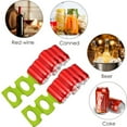thumbnail image 2 of Paquete de apilamiento de botellas, puede titular Rack Space Saver Organizador para refrigerador, despensa, encimera, gabinete verde, 2 of 5