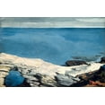 thumbnail image 2 of Homer, Winslow 14x11 White Modern Wood Framed Museum Art Print Titled - Natural Bridge, Bermuda, 2 of 4