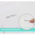 thumbnail image 2 of Jinsinto 8X6cm Address Labels, White Reusable Self-adhesive Label-1000pcs Labels, 2 of 5