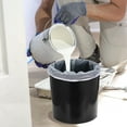 thumbnail image 5 of 5 Gallon Paint Strainer with Elastic Top Opening White Fine Mesh Filters Bag for Gardening (30 Pieces), 5 of 7