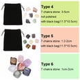 thumbnail image 2 of Natural Relaxation Therapy Irregular Shape Jewelry Crafting Tumbled Polished Reiki Energy Stones Natural Mineral 7 Chakra Healing Crystals TYPE 6, 2 of 8