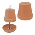 thumbnail image 1 of Tealight Heater, Lamp Shape Candle Heater Double Walled  For Patio, 1 of 8