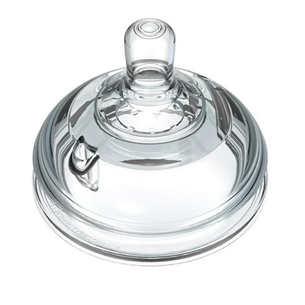 Tetina De Silicón Para Biberón De Cuello Ancho, Flujo Medio,Pack 3pzas KUKU BABY Anticólico