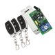 thumbnail image 5 of Interruptor de telemando Inalámbrico Yotijar 433MHz 85-250V Módulo Receptor De 2 Canales + 3 Transmisor De RF Para Abridores De Puertas, 5 of 7