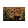 thumbnail image 1 of Design Imports CAMZ10716 Design Tapis de Porte en Fibre de Coco 18 x 30 Po. Ours, 1 of 9
