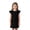 Black, variant on Grblisyd Girls Dress Summer Ruffle Sleeve Crew Neck Sundress Solid Color Casual Party Dresses for Kids 2-13 Years