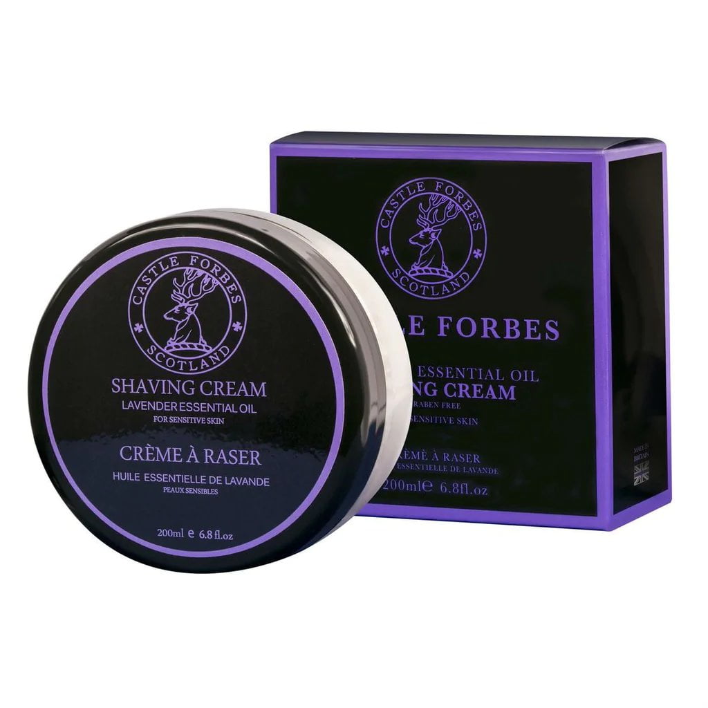 Castle Forbes Lavender Essential Oil Shaving Cream