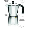 thumbnail image 2 of Imusa Aluminum Espresso Maker Stovetop Coffeemaker 9 Cup, 2 Pack, 2 of 10