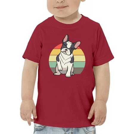 

Retro French Bulldog Sitting T-Shirt Toddler -Image by Shutterstock 5 Toddler