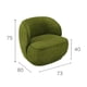 thumbnail image 1 of Curved Large Italiano Sofa Light Luxury Adults Long Unusual Ergonomic Reading Couch Unique European Canape Salon Home Furniture My Lux Decor Round, 1 of 8