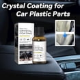 thumbnail image 4 of Crystal Coating for Car Plastic Parts, Crystal Coat Reviver, Plastic Restorer Refurbish Agent with Spong, 4 of 8