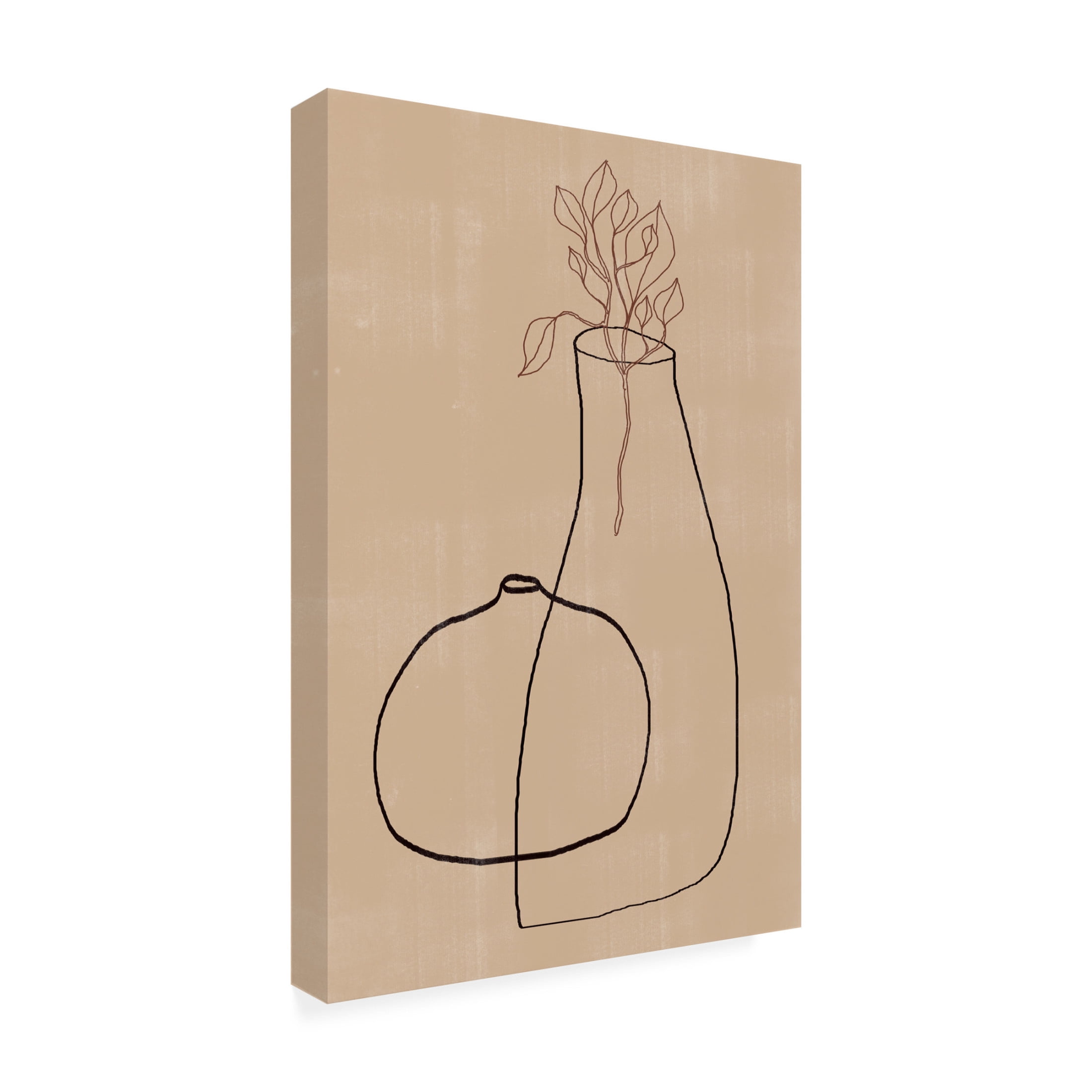 Trademark Fine Art THE MIUUS STUDIO Vases No6 Canvas Wall Art