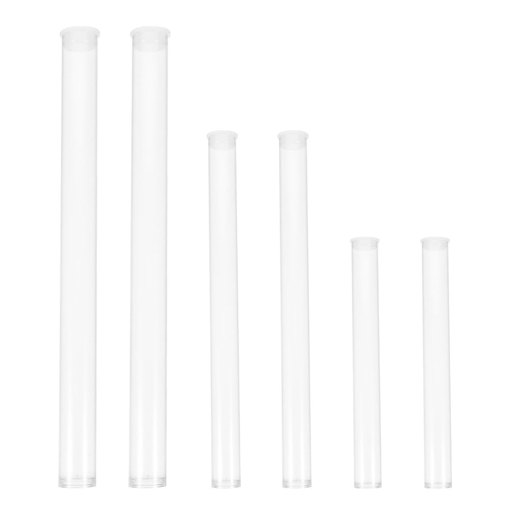 OUNONA Stick Container Transparent Tube Clear Holder Organizer
