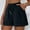 Black, variant on Tdoqot Womens Athletic Shorts with Pockets- Elastic Waist Quick-Dry Summer Casual Cotton Active Running Shorts Blue Size M