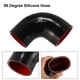 thumbnail image 4 of Manguera de silicona 64-76mm 2.52'-2.99' ID 90 Grado para Coche Unique Bargains Rojo, 4 of 6