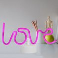 thumbnail image 1 of 10.6 X 5.1 X 3.3 In Unique Shape LED Neon Signs , Neon Light Sign, Durable Christmas For Valentine's Day New Year, 1 of 8