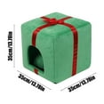thumbnail image 3 of Yhmxh Christmas Cat House Christmas Indoor Cat Tent Bed Cave for Pet, Cat Bed for Indoor Cats Dogs House, Portable Covered Cat Cave Beds for Christmas, Removable Comfortable Warm Pet Bed in Winter, 3 of 6