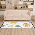 thumbnail image 2 of Yayeee Runner Rug for Bedroom 2'x6' Machine Washable Hallway Non Slip Mat, Rainbows Pattern, 2 of 8