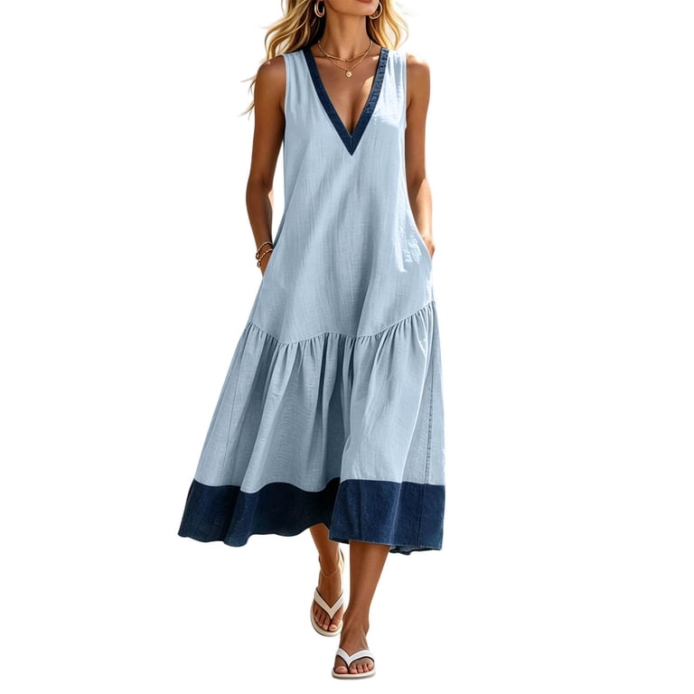 denim peplum dress Divine Feminine Crafted from non Cynthia | Hello, June. 