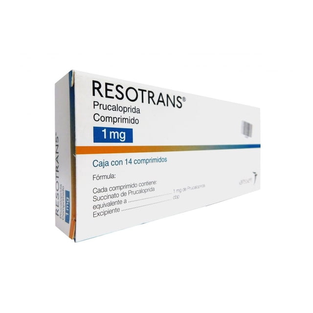 Resotrans 14 comprimidos de 1 mg c/u