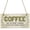 Style B, variant on REGALWOVEN Coffee Bar Sign for Station Decor, Rustic Wood Hanging Plaque Style A 3.9"