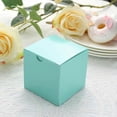 thumbnail image 2 of BalsaCircle 100 Pieces 3" x 3" Wedding Favor Box Wedding Party Candy Gifts Decorations, 2 of 8