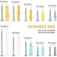 thumbnail image 2 of Screw And Plug Kit 200 Pieces Large Assortment Of Screw Plugs For Assembly, Repair, Construction, Drilling, 2 of 8