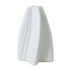 thumbnail image 2 of Jarrón decorativo de plástico blanco y verde para flores artificiales | Centro de mesa contemporáneo para el hogar y la mesa, ideal para bodas y fiestas., 2 of 6