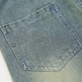 thumbnail image 5 of Jean Shorts for Teen Girls High Waisted Girls Jean Shorts Star Raw Hem Elastic Waist Summer Cute Bermuda Denim Shorts with Pockets Star Ripped Denim Shorts, 5 of 9
