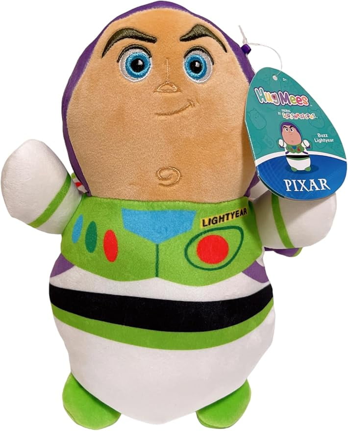 Squishmallows Disney 10 inch Buzz Lightyear HugMees - Child's Ultra Soft Stuffed Plush Toy