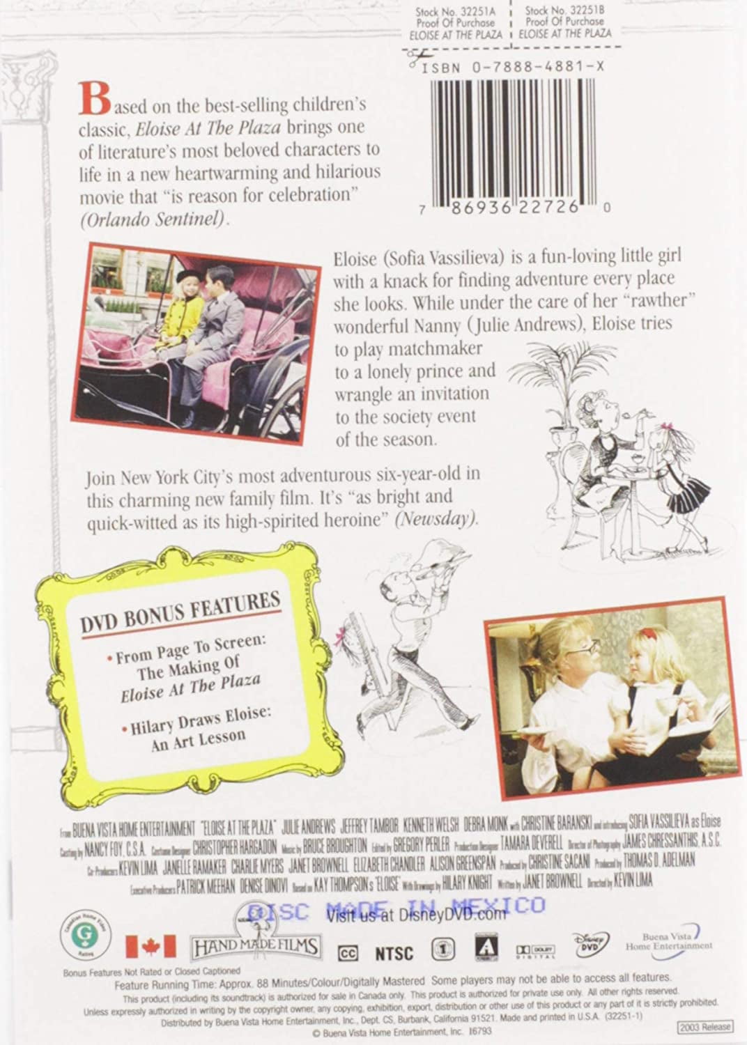 Where Can I Watch Eloise At The Plaza Buy Eloise at the Plaza (DVD) Online in India. 2385194