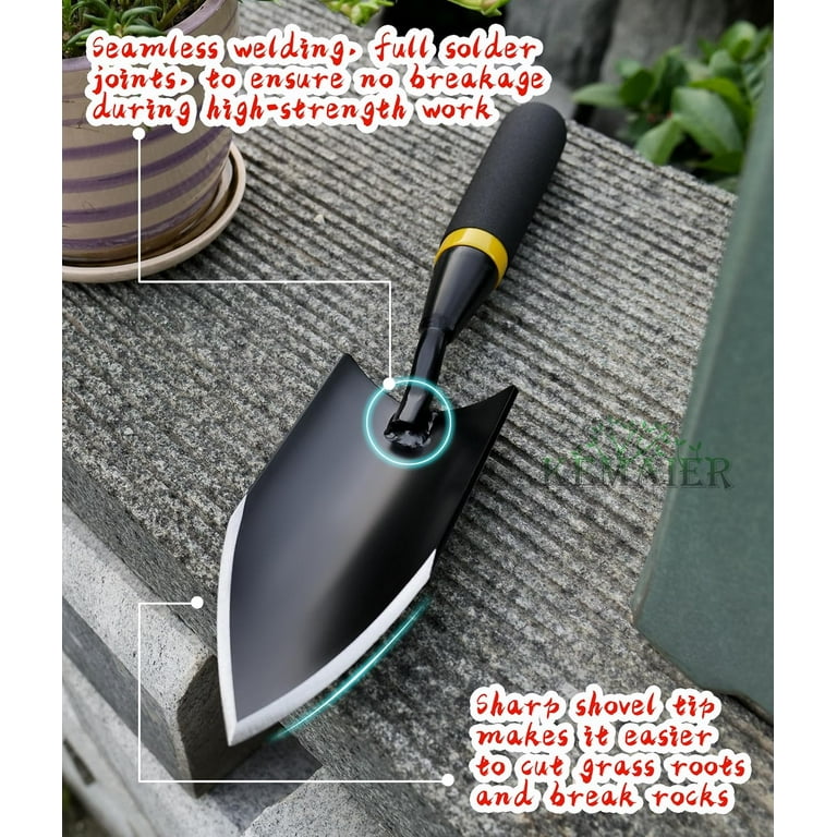 Carbon Steel Garden Hand Trowel with Plastic Handle Carbon Steel Garden Hand Trowel with Plastic Handle