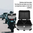 thumbnail image 3 of BaúL Superior Para Motocicleta De 32 L Con Cerradura Y Equipaje Trasero De Liberación Rápida, 3 of 7