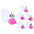 thumbnail image 2 of 7PCS Foret à Ongles Professionnel Portable Nail Art Foret Manucure Foret, 2 of 9