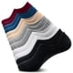 thumbnail image 2 of Xiao Hua 10 pares de calcetines invisibles para mujer - Tobilleros bajos antideslizantes - Calcetines invisibles para uso casual y formal - Suaves y elásticos, color negro, 2 of 2