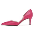 thumbnail image 5 of YDN Women Graceful Stilettos High Heels D'Orsay Pumps Pointed Closed Toe Slip On Classic Party Dressy Shoes Size 6.5 Fuchsia, 5 of 6