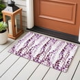 thumbnail image 4 of Area Rug 2 x 3 Ft, Purple Weeping Eucalyptus Indoor Accent Bathroom Rugs for Kitchen/Laundry Room, Spring Summer Farmhouse Leaves Washable Non-Slip Runner Floor Mat for Entryway, Living Room, 4 of 8