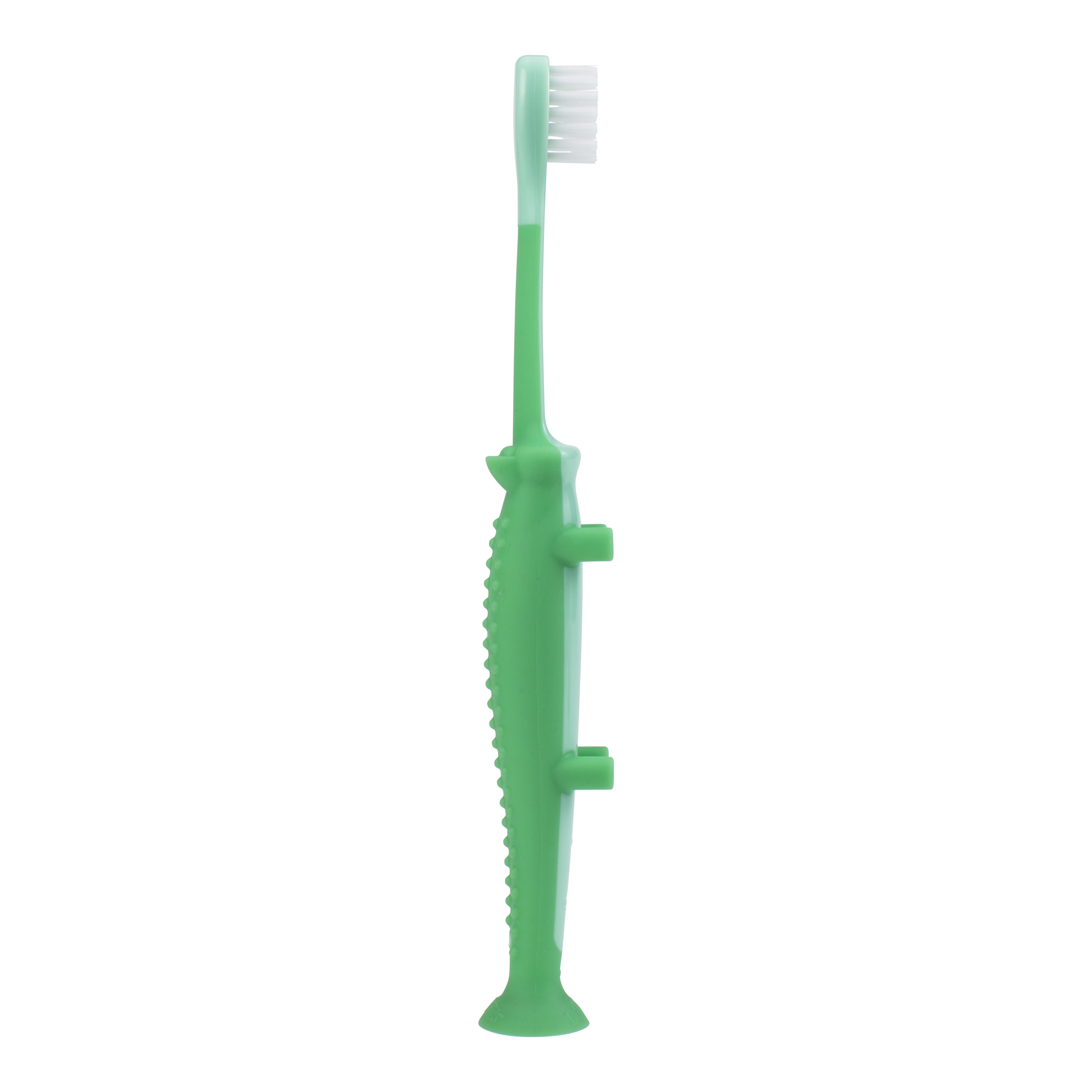 Dr. Brown's Toddler Toothbrush with Soft Bristles, Green Crocodile, BPA-Free, Ages 1-4 Years, 1-Pack