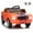 Orange Color, variant on Luku 12V Licensed Shelby GT350 Kids Ride-On Car, Remote Control, Dual 30W Motors, 3-Speed, LED Lights, Bluetooth/USB/AUX, Safety Belt, for Ages 3+
