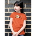 thumbnail image 2 of Love Yellow Daisy T-Shirt Juniors -Image by Shutterstock,  x-Small, 2 of 4