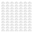 thumbnail image 1 of MasteelfCA 70pcs Disposable Sandwich Boxes Sandwiches Take Out Boxes Sandwich Storage Boxes, 1 of 8