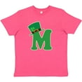 thumbnail image 3 of Inktastic Irish St Patricks Day Letter M Monogram Youth T-Shirt, 3 of 5