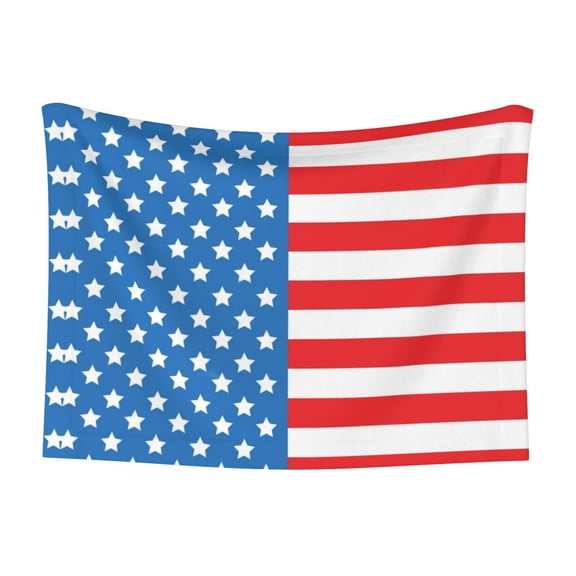 Pet Blanket America Flag Soft Warm Sofa Car Bed Protector Washable for Puppy Large Dogs Cats