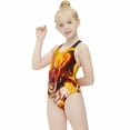 thumbnail image 5 of Fairy Tail Swimwear Kids' One-Piece Swimsuit Quick-Dry Cute Printed Girls' Swimwear Bathing Suit for Beach & Pool 6-7Y(110cm), 5 of 8