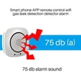 thumbnail image 4 of Detector De Alarma De Monóxido De Carbono Con Control Remoto Para Teléfono Móvil, Detector De Gas De 75Db, Monitor De Fugas De Gas Doméstico Para Cocina, Baño Y Oficina Yuarrent EL014422-02, 4 of 6