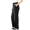 thumbnail image 3 of Woman Within Plus Size Wide-Leg Velour Pant, 3 of 3