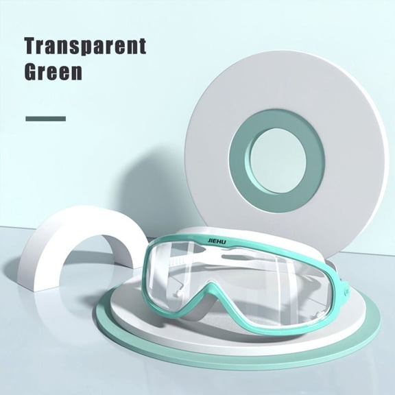 Anti Fog Swimming Goggles Adults Waterproof Large Frame Swim Diving Eyewear