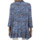 thumbnail image 3 of UKAP Cárdigan tipo Kimono para mujer, blusa con parte delantera abierta, blusa de manga 3/4, suéteres de verano con dobladillo alto y bajo para mujer, 3 of 6