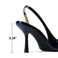 thumbnail image 5 of DREAM PAIRS Women's Slingback Closed Pointed Toe Kitten Heels High Stiletto D'Orsay Dress Shoes Wedding Work Comfortable Pumps, 5 of 7