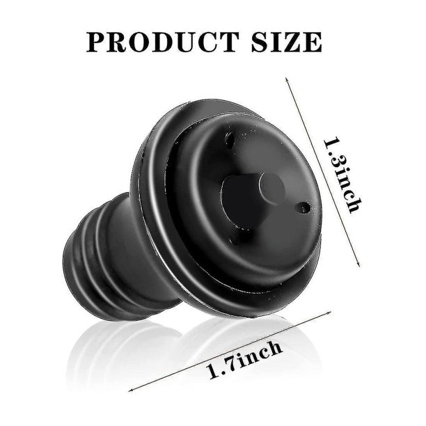 Tapones de Vino JINMJMXG 27 Tapones Resellables con Bomba